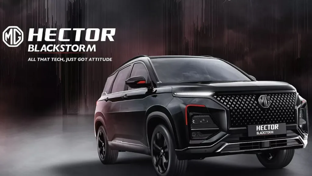 MG Hector Blackstorm Price in India