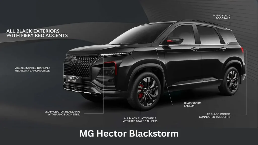 MG Hector Blackstorm Price & Features