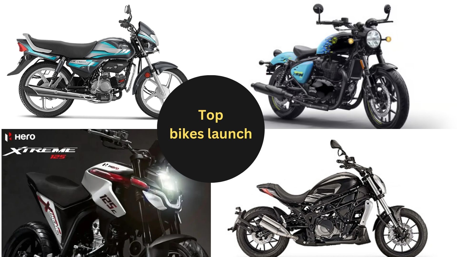 Top 5 bikes launch